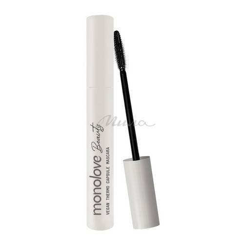 Термотушь для ресниц MONOLOVE BEAUTY Thermo Capsule Mascara Vegan удлиняющая, тон black, 12 мл #2