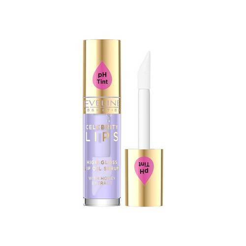 Масло-сыворотка для губ EVELINE Cosmetics Celebrity Lips глянцевое, тон 03