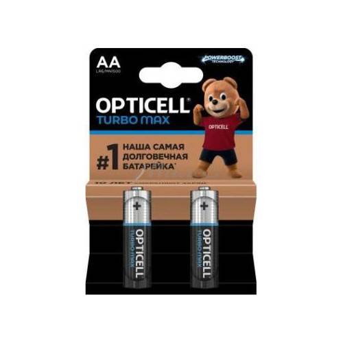 Батарейки OPTICELL Turbo Max, AА, 2 шт
