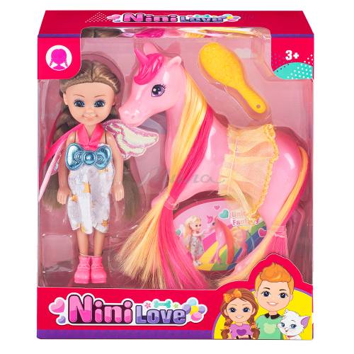 Игрушка Кукла Диана с единорогом, арт. 55852
