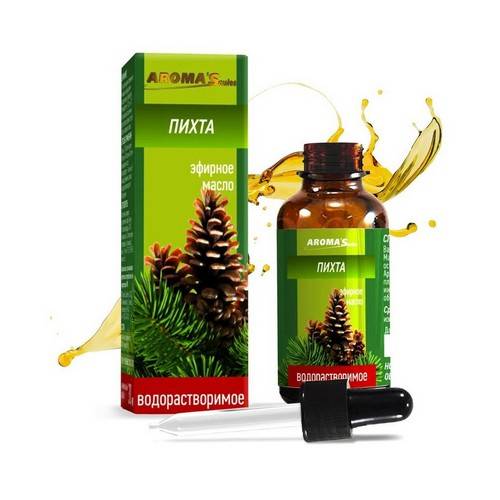 Масло эфирное AROMA SAULES Пихта водорастворимое, 30 мл
