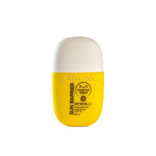 Крем солнцезащитный для лица MASSTIGE Sun Barrier с SPF 50+, 40 мл