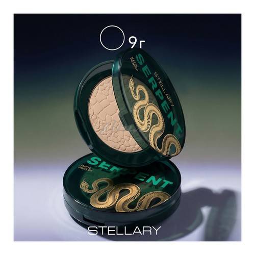 Пудра компактная для лица STELLARY Serpent, тон 01, 9 г #8