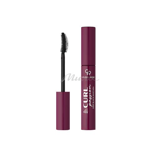 Тушь для ресниц GOLDEN ROSE Curl Passion Deep Black, 9 мл