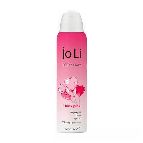 Дезодорант-спрей женский ALAMEDA JO LI Think Pink, 150 мл