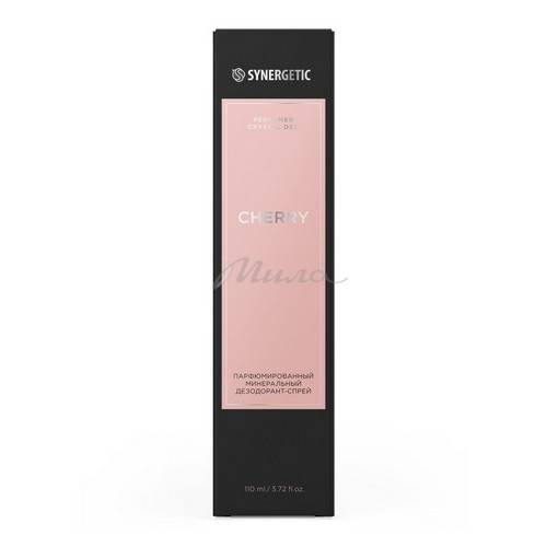 Дезодорант спрей SYNERGETIC Cherry минеральный парфюмированный, 110 мл #2