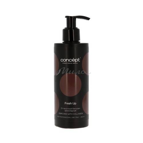 Бальзам оттеночный для волос CONCEPT Professional Fresh Up Шоколадный, 250 мл