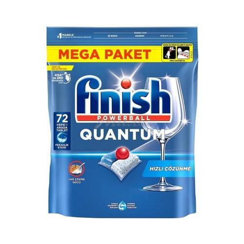 Капсулы для посудомоечных машин FINISH Powerball Quantum, 72 шт