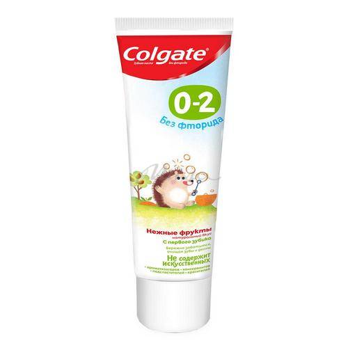 Паста зубная детская COLGATE 0-2 без фторида, 40 мл #2