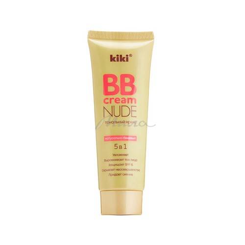 Крем тональный для лица KIKI ВB Nude, тон 02 натурально-бежевый new