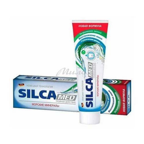 Зубная паста SILCAMED Морские минералы, 130 г