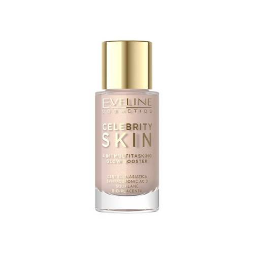 Праймер для лица EVELINE COSMETICS Celebrity Skin с эффектом сияния 4 в 1, 30 мл