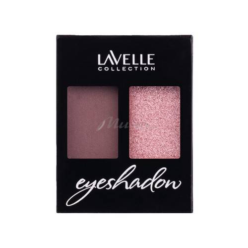 Тени для век LAVELLE Collection ES 32 двухцветные, тон 05 сливовый/холодный розовый шиммер