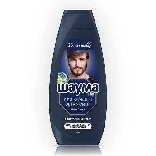 Шампунь для волос мужской SCHAUMA Men Ultra Сила, 360 мл