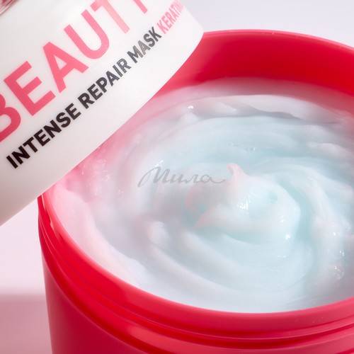 Маска NSC Beauty Hair с Кератином и Коллагеном для восстановления поврежденных волос, 300 мл #4