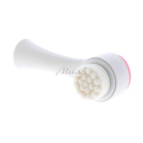 Щетка для очищения кожи и массажа лица Odri, двухсторонняя, арт.PL079 #3
