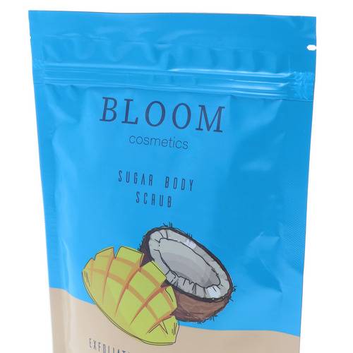 Скраб для тела BLOOM COSMETICS Кокос и манго сахарный отшелушивающий и разглаживающий, 200 мл #4