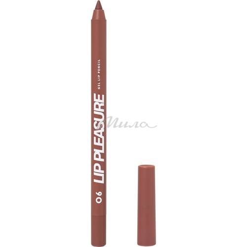 Карандаш для губ LOVE GENERATION Lip Pleasure гелевый, тон 06
