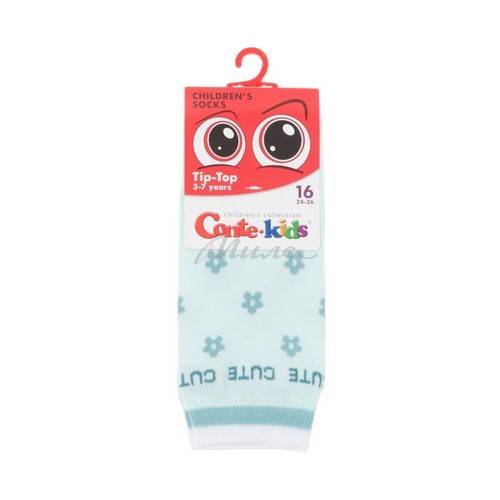 Носки детские CONTE Kids Tip-Top, размер 18, цвет 987 бледно-бирюзовый, арт. 5С-11СП