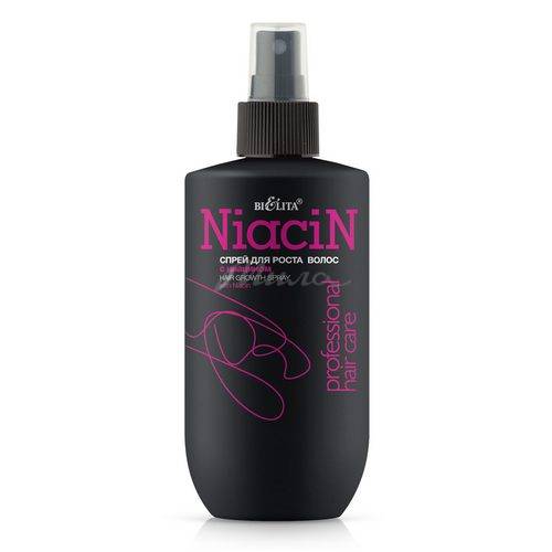 Спрей для роста волос БЕЛИТА Professional Hair Care с ниацином, 240 мл