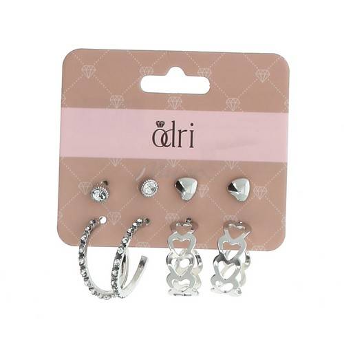 Серьги ODRI, 4 пары, арт. 7012305569