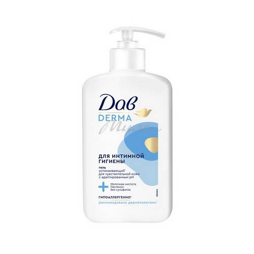 Гель для интимной гигиены ДАВ Derma гипоаллергенный, 280 мл