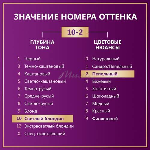 Краска для волос ПАЛЕТТ Интенсивный цвет, тон А10 жемчужный блондин, 110 мл #11