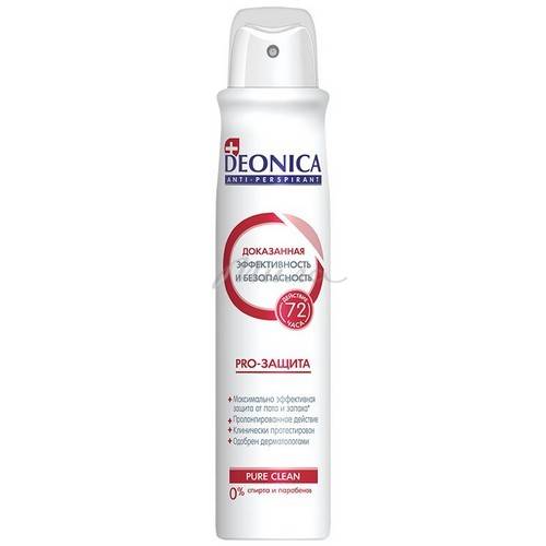Антиперспирант аэрозольный DEONICA Pro-Защита, 200 мл