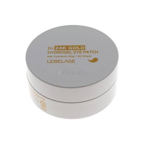 Патчи гидрогелевые для глаз LEBELAGE Dr. 24K Gold, 90 г #2