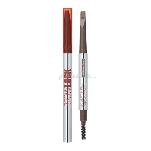Карандаш для бровей автоматический PARISA COSMETICS, арт. BL-105, тон 202 Medium Brown #2