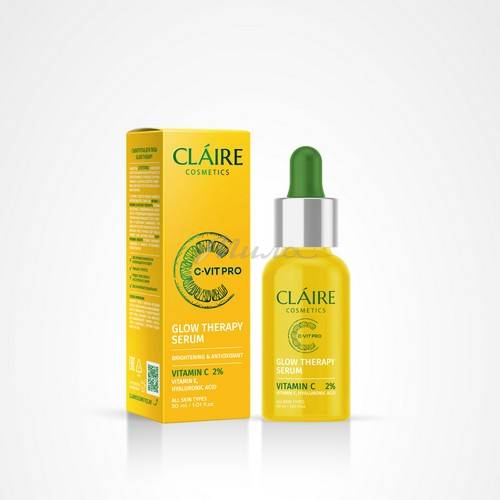Сыворотка для лица Д CLAIRE C-Vit Pro GLOW THERAPY, 30 мл #2