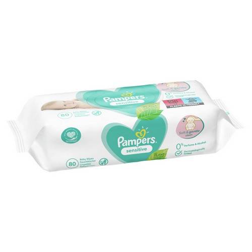 Салфетки влажные Pampers Sensitive детские 80шт #2