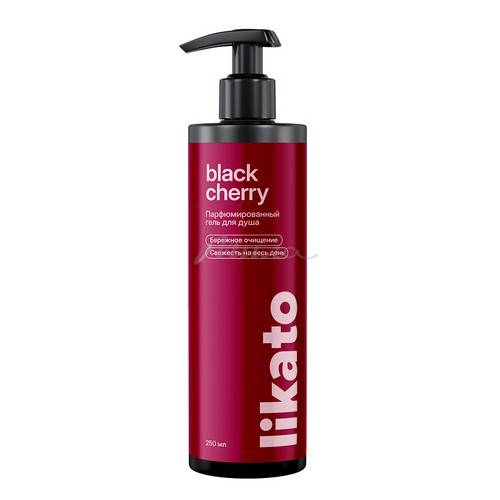 Гель для душа LIKATO Professional Black Cherry парфюмированный, 250 мл