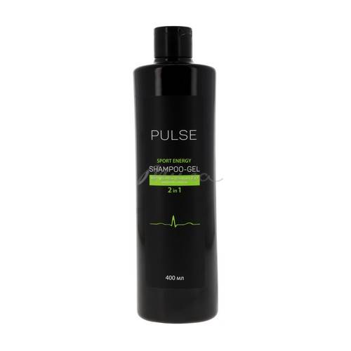 Шампунь-гель для душа мужской PULSE 2 в 1 Энергия спорта,  400 мл