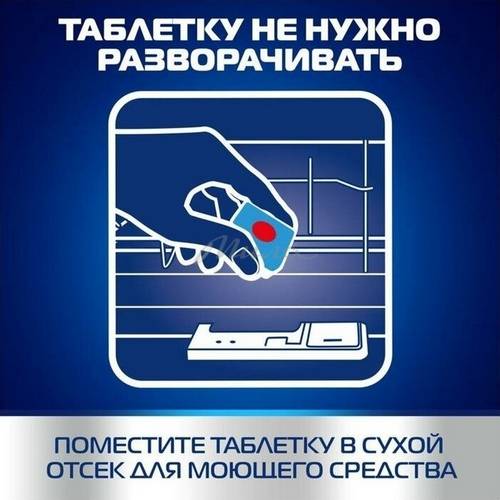 Таблетки для посудомоечной машины FINISH All in 1, 50 шт. #5