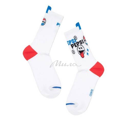Носки женские CONTE Elegant Pepsi, размер 23-25, 585 белый #3