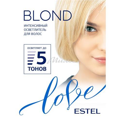 Осветлитель для волос интенсивный ESTEL Love Blond в наборе #2