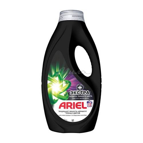 Гель для стирки ARIEL Экстра защита темного цвета, 0.780 л