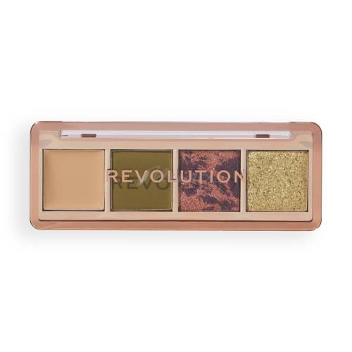 Палетка теней для век MAKEUP REVOLUTION The Icon Edit Eternal Green