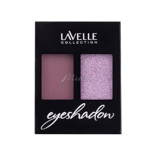 Тени для век LAVELLE Collection ES 32 двухцветные, тон 06 фиалковый/фиолетовый шиммер