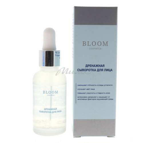 Сыворотка для лица BLOOM Cosmetics дренажная, 30 мл #3