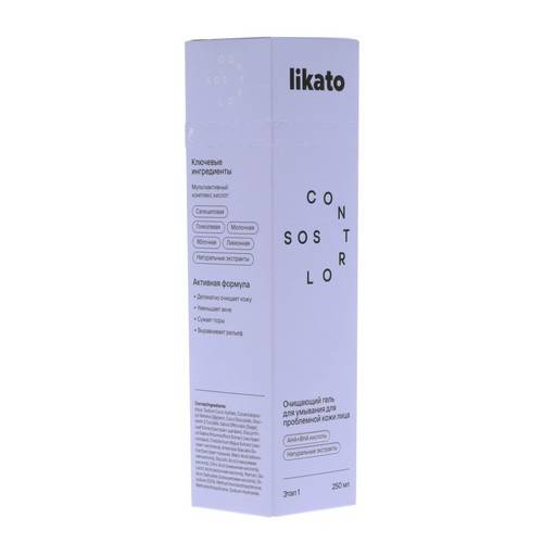 Гель для умывания LIKATO Professional SOS Control для проблемной кожи лица, 250 мл #3