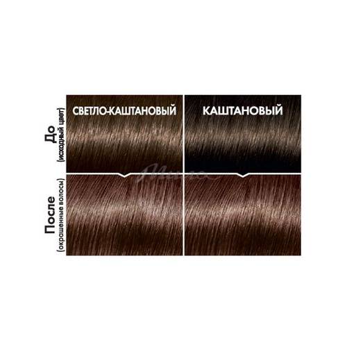 Краска для волос L'OREAL Casting Crème Gloss, тон 415 Морозный каштан, 180 мл #5