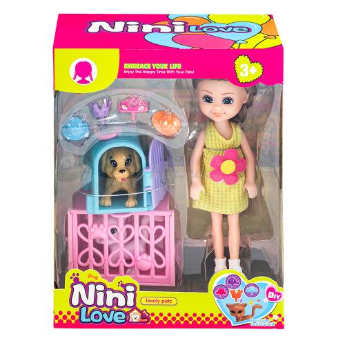 Игрушка Кукла Камилла с питомцем, арт. 55838