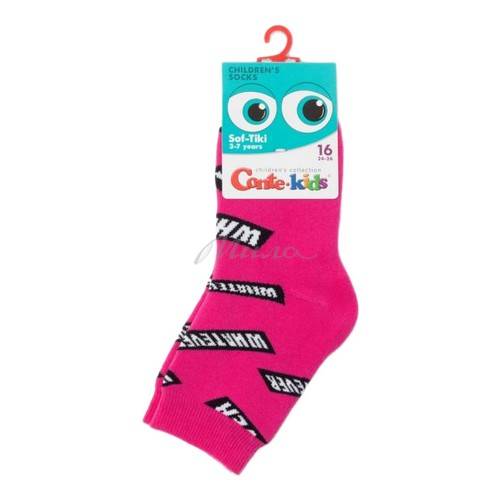 Носки детские CONTE-KIDS Sof-Tiki, размер 16, фуксия, артикул 21С-13СП