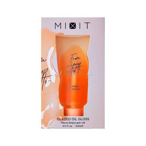 Масло-блеск для губ MIXIT Glazed Oil Gloss, тон Sweet Gold, 5 мл