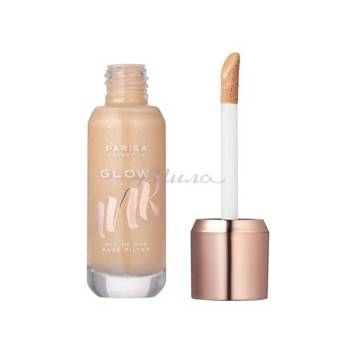 Тональная основа PARISA COSMETICS Glow Ink, тон 202, 25 мл #2