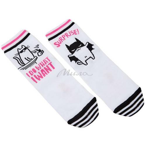 Носки женские CONTE ELEGANT HAPPY р.23-25 357 белый 18С-227СП #2
