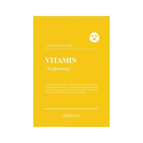 Маска для лица DERMAL Vitamin придающая сияние, 25 г
