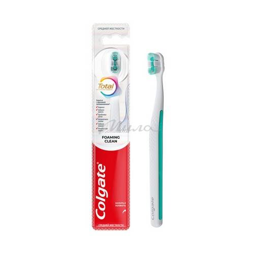 Щетка зубная COLGATE Total Пенная чистка